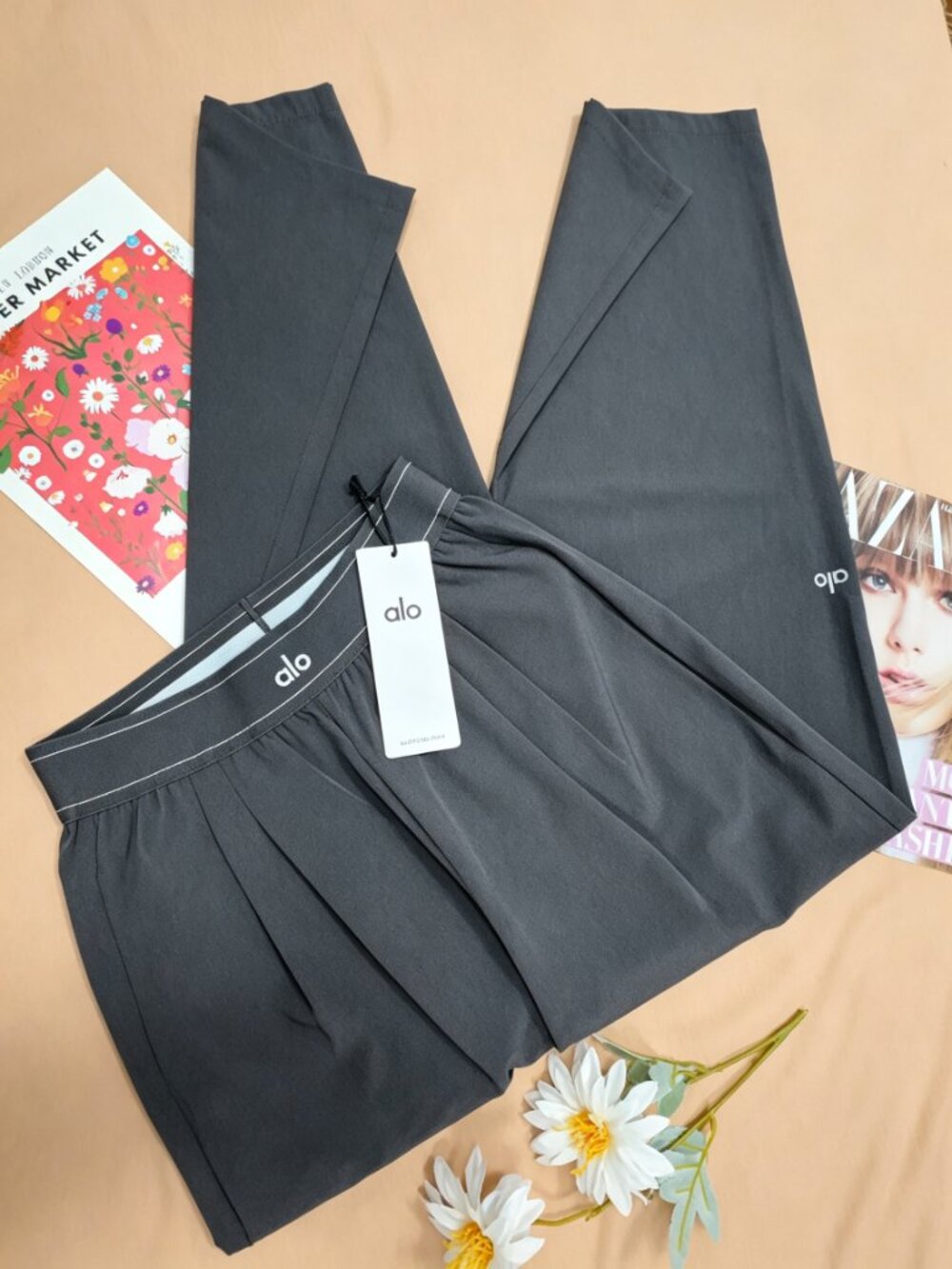 👩💼NWT ALO Yoga Suit Up Trouser Dark Gray🚀Regular 30" Inseam